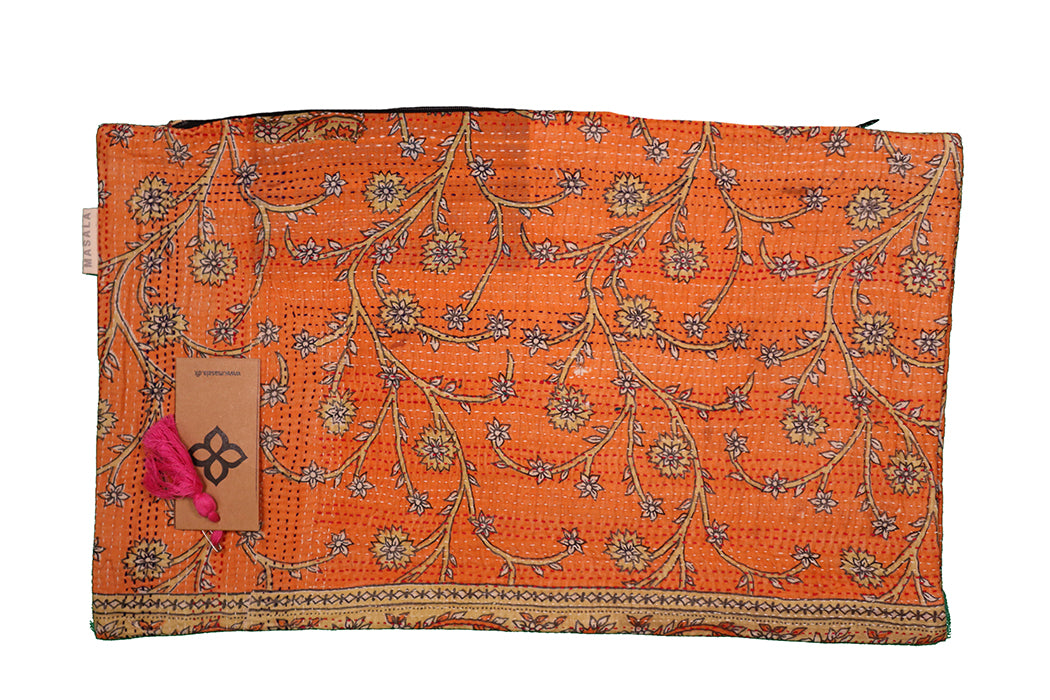 Sari vintage kantha cushion 45*45 cm