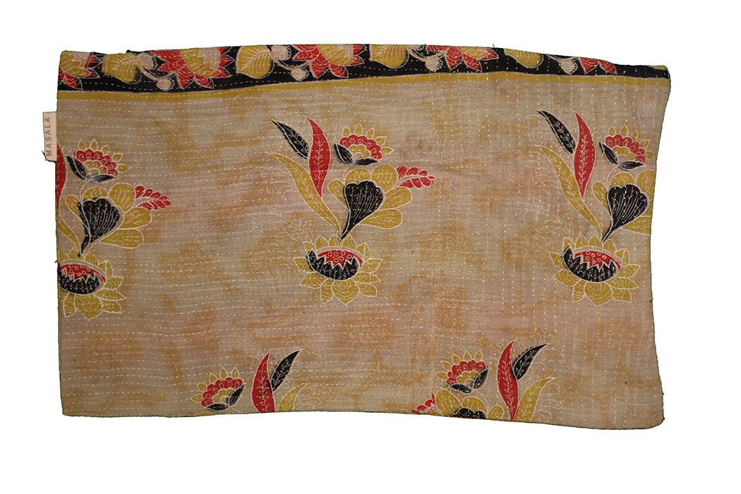 Sari Kantha Pude – Unik Vintage 30x50 cm | MASALA