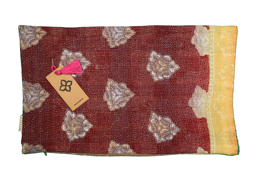 Sari vintage kantha cushion 45*45 cm