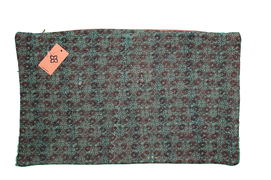 Sari Kantha Pude – Unik Vintage 30x50 cm | MASALA