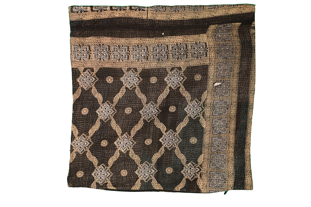 Sari Vintage Kantha Kissen 45*45 cm