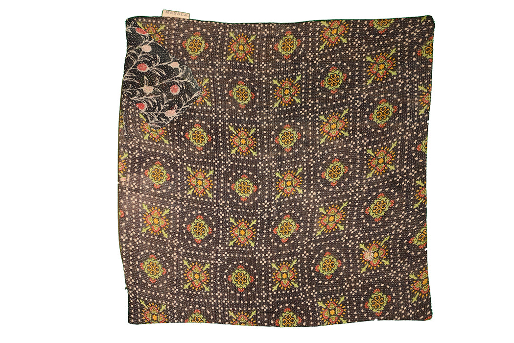 Sari Vintage Kantha Kissen 45*45 cm