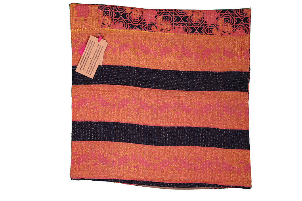 Sari Vintage Kantha Kissen 45*45 cm