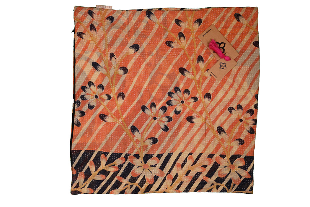 Sari Vintage Kantha Kissen 45*45 cm