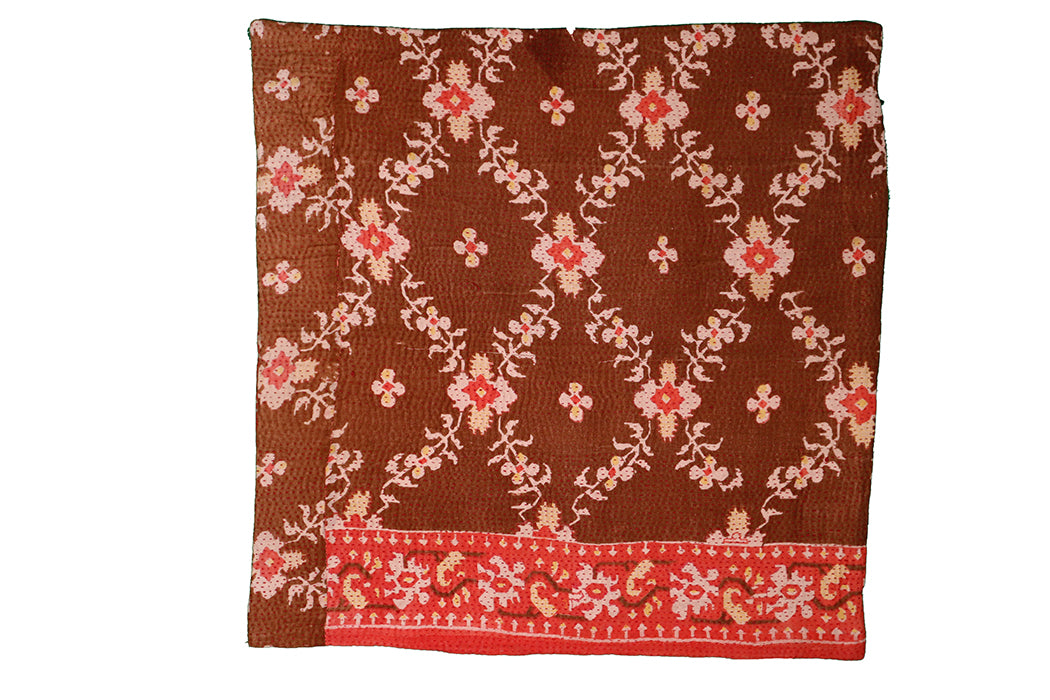 Sari Vintage Kantha Kissen 45*45 cm