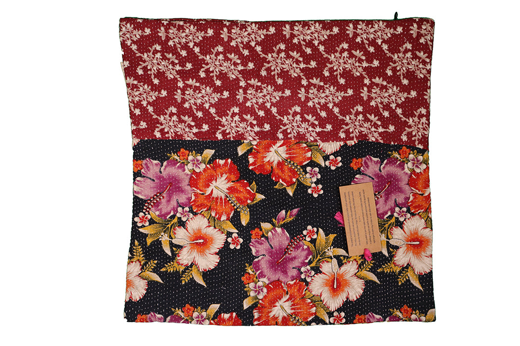 Sari Vintage Kantha Kissen 45*45 cm