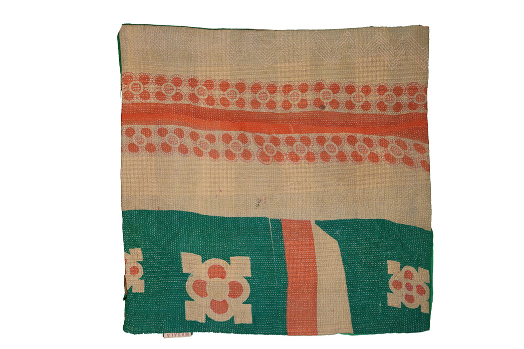 Sari Vintage Kantha Kissen 45*45 cm