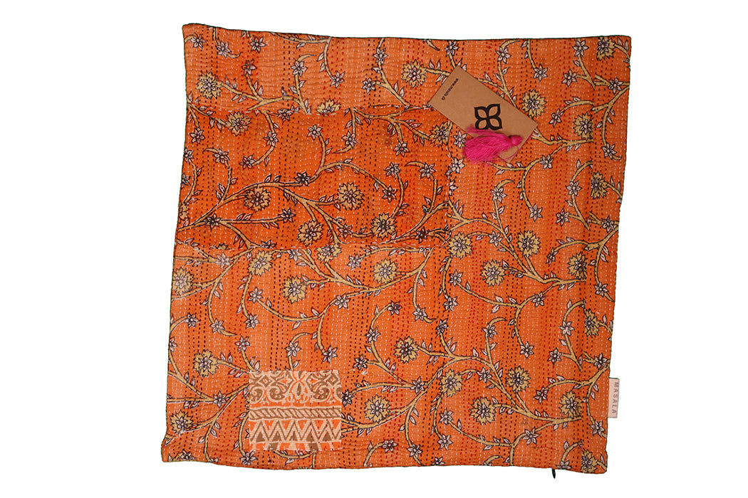 Sari Vintage Kantha Kissen 45*45 cm