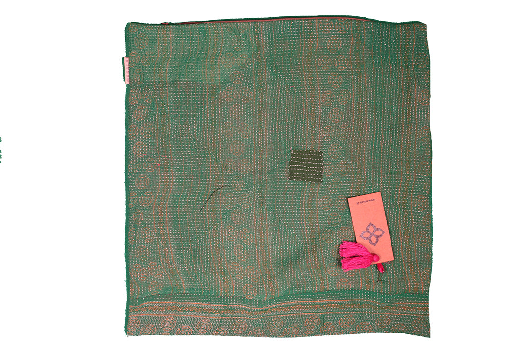 Sari Vintage Kantha Kissen 45*45 cm