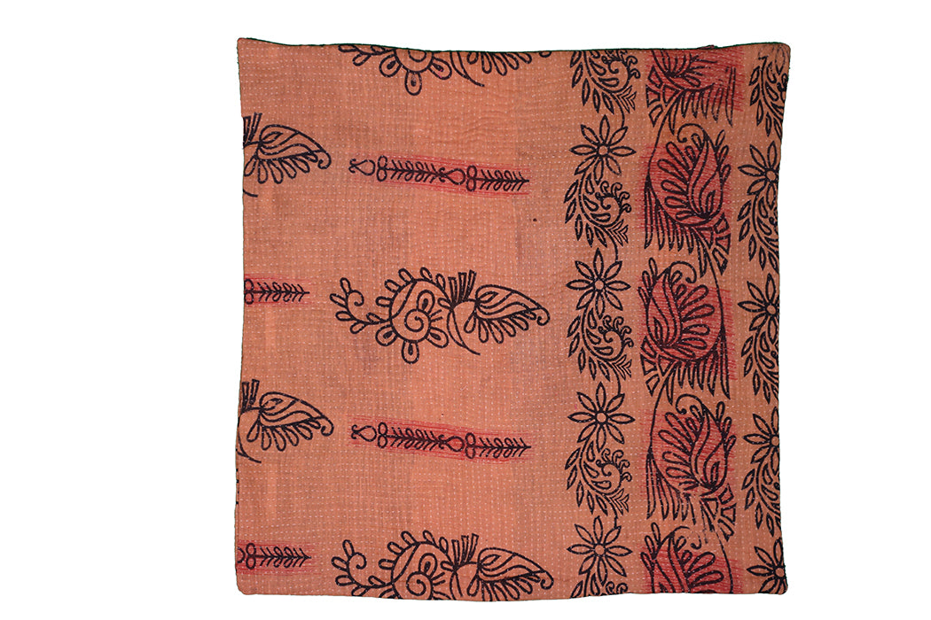 Sari Vintage Kantha Kissen 45*45 cm