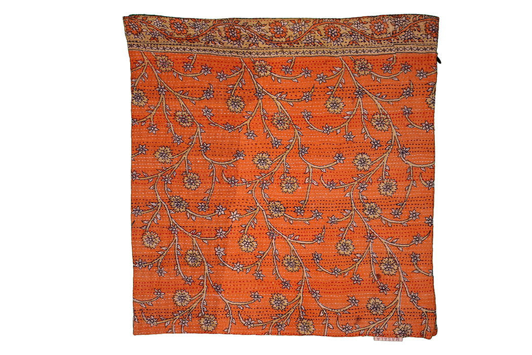 Sari Vintage Kantha Kissen 45*45 cm