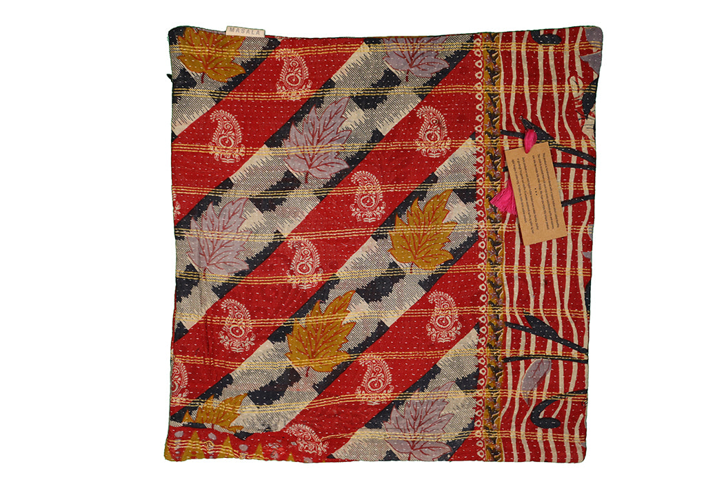 Sari Vintage Kantha Kissen 45*45 cm