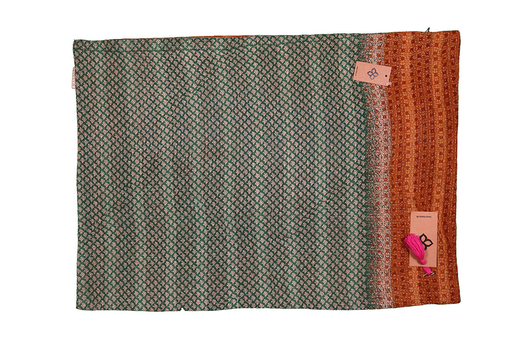 Sari Vintage Kantha Kissen 50*70 cm