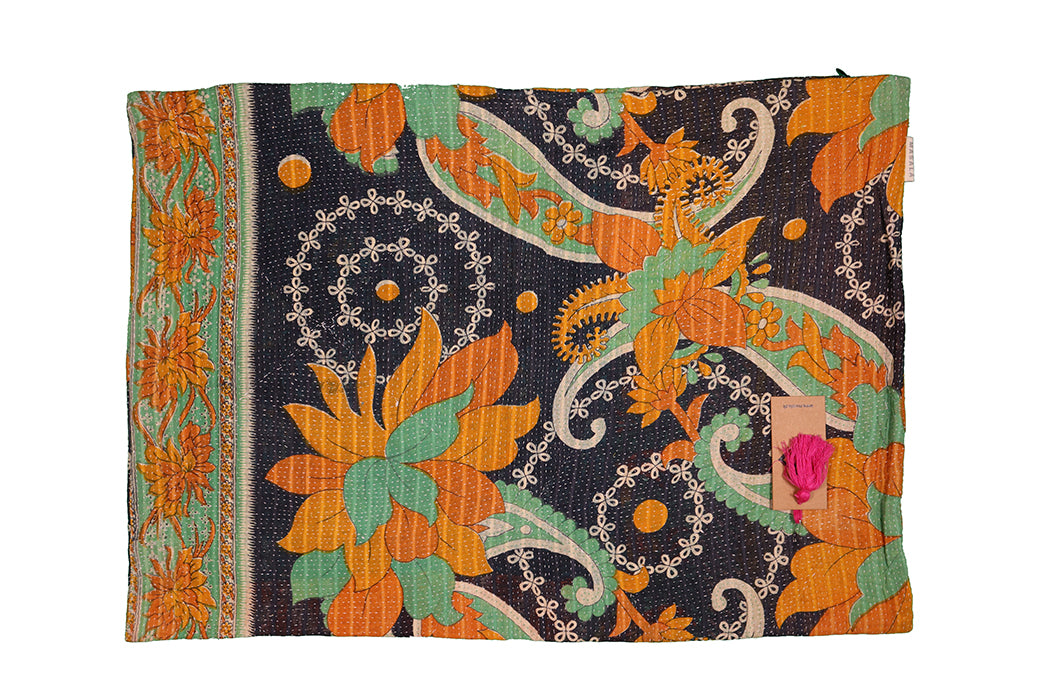 Sari Kantha Pude – Unik Vintage 50*70 cm | MASALA