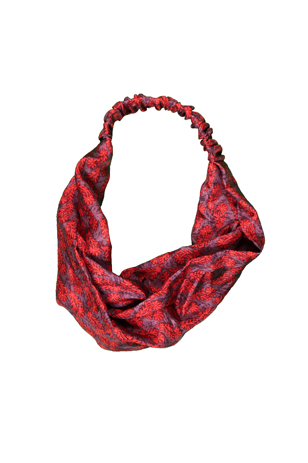 Silke hårbånd - Recycled Vintage Sari | MASALA