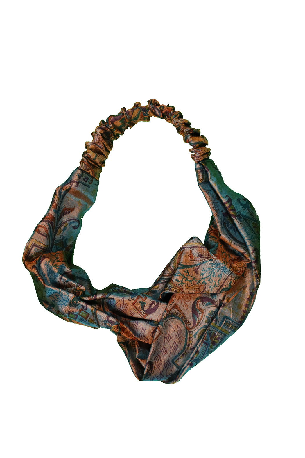 Silke hårbånd - Recycled Vintage Sari | MASALA