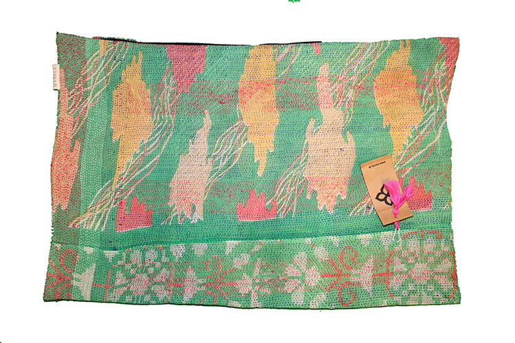 Sari vintage kantha pude 40*60 cm