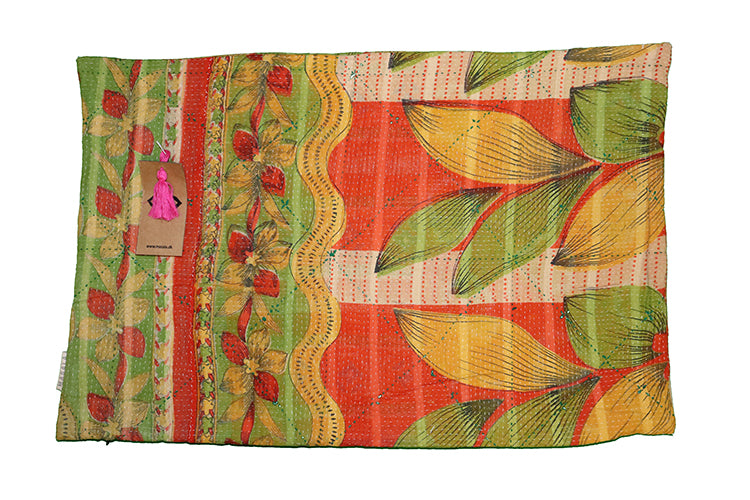 Sari vintage kantha pude 40*60 cm