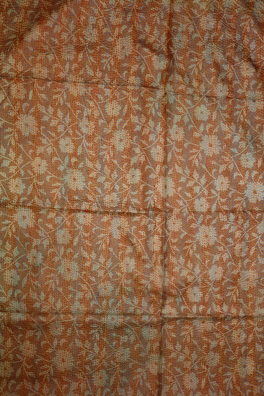 Sari kantha silk scarf 85*190 cm