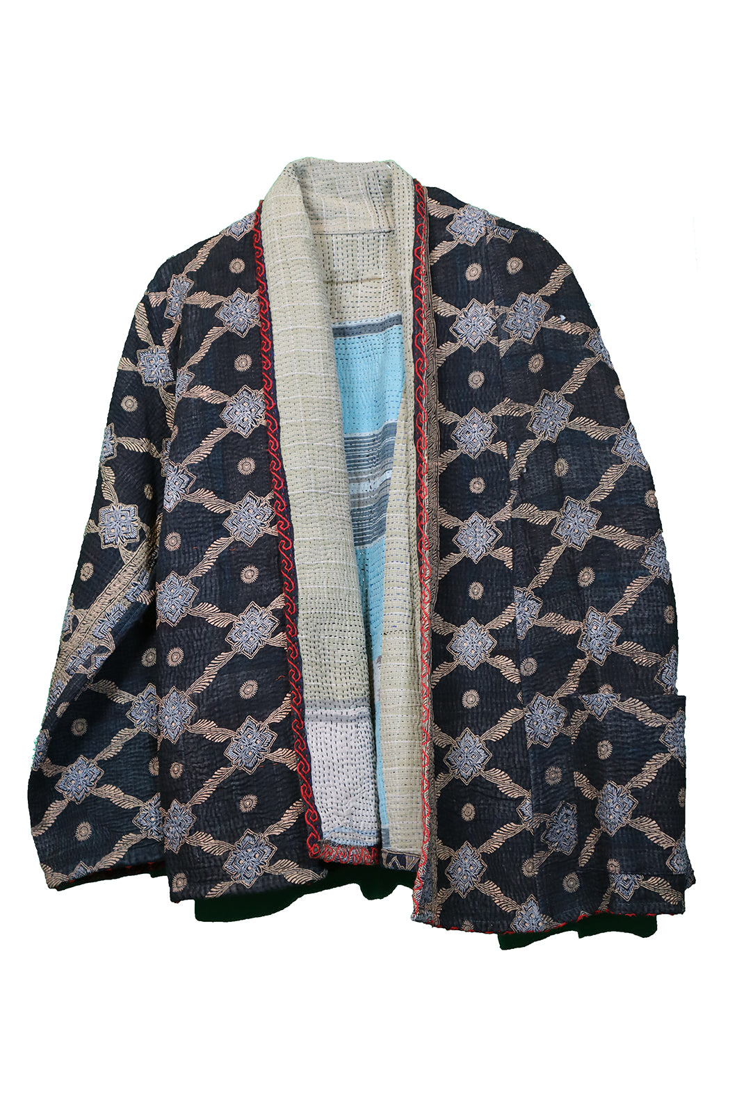 Ally Kantha Jakke – Vintage Bomuld (One Size) | MASALA