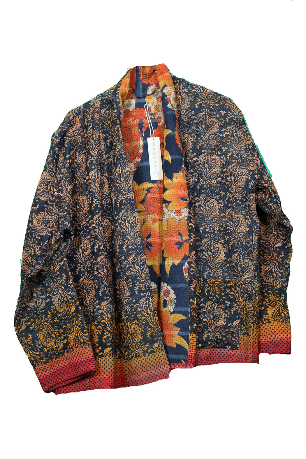 Ally Kantha Jakke – Vintage Bomuld (One Size) | MASALA