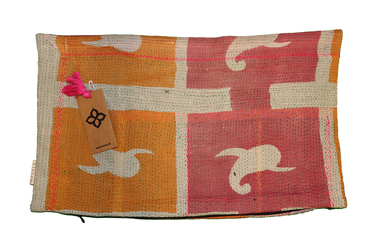 Sari vintage kantha pude 30*50 cm