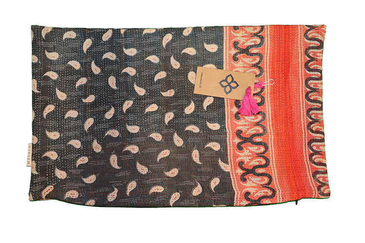 Sari vintage kantha pude 30*50 cm