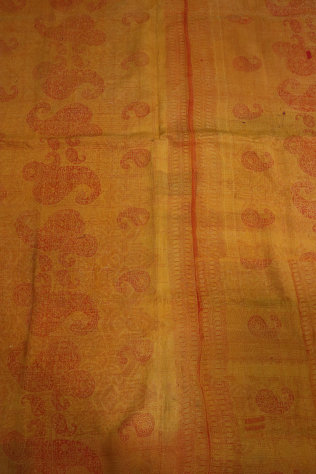 Kantha vintage tæppe – Håndsyet Recycled Bomuld | ca 210*140 cm |  MASALA