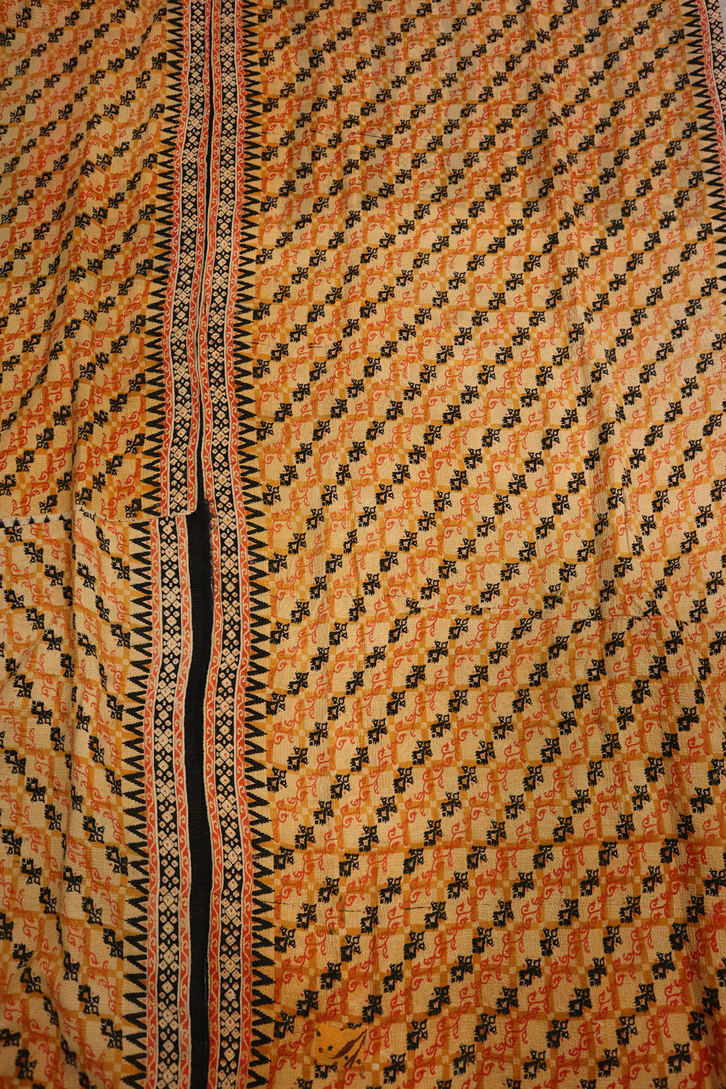 Kantha vintage tæppe – Håndsyet Recycled Bomuld | ca 210*140 cm |  MASALA