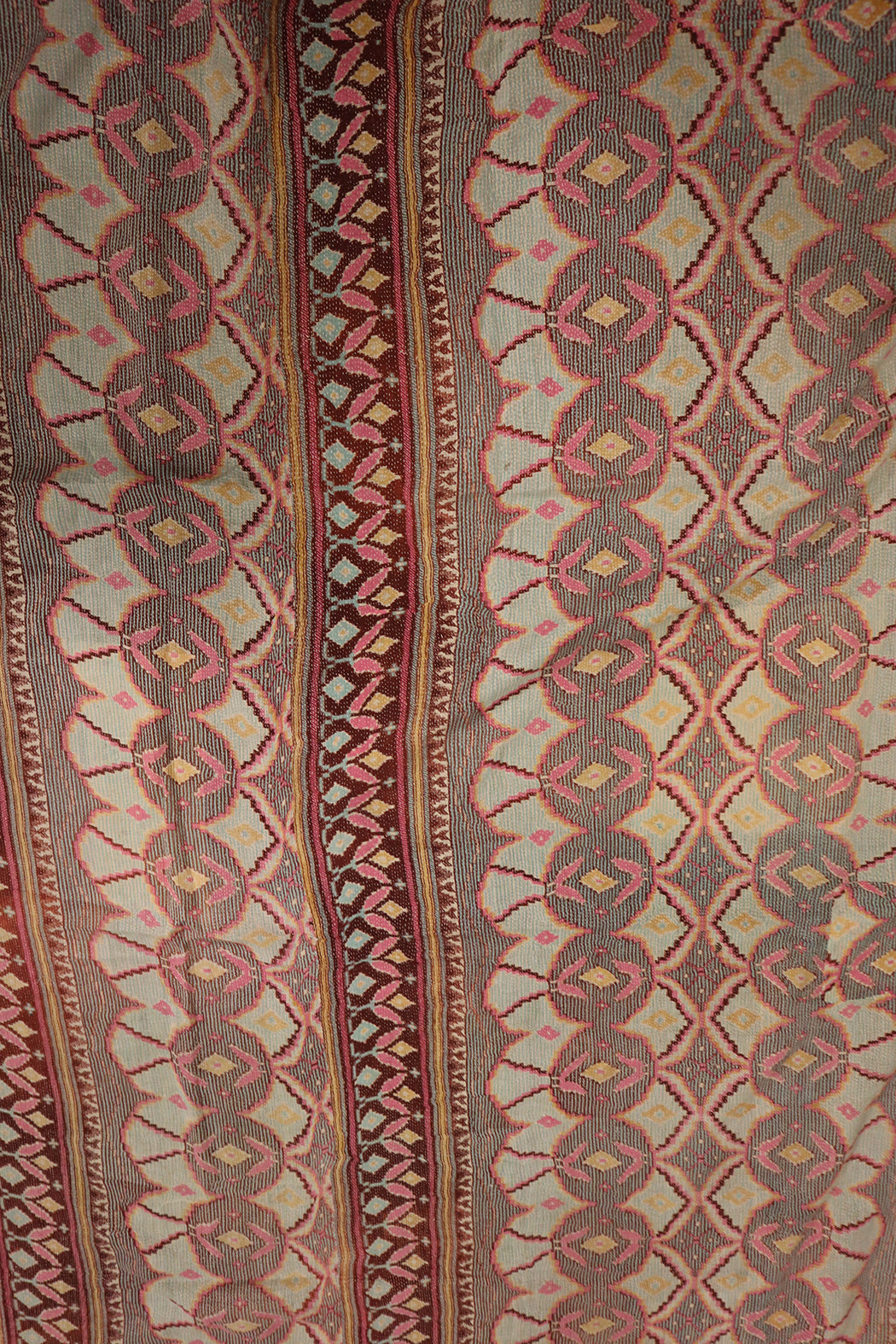 Kantha vintage tæppe – Håndsyet Recycled Bomuld | ca 210*140 cm |  MASALA