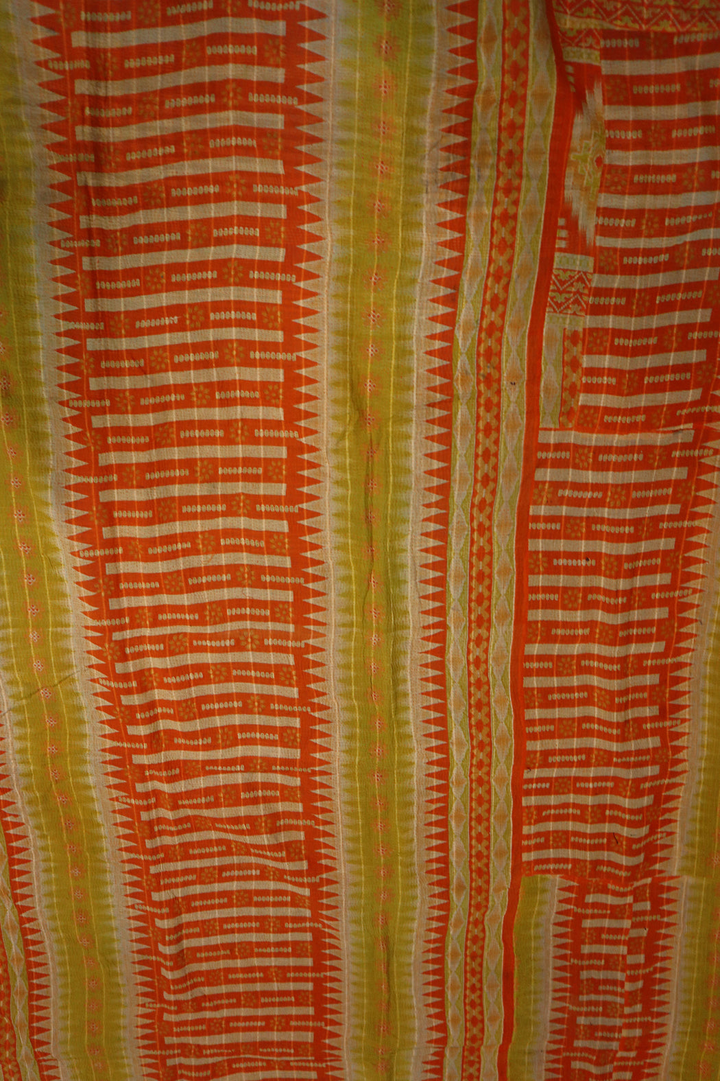 Kantha Vintage Teppich ca. 140x210 cm, Baumwolle