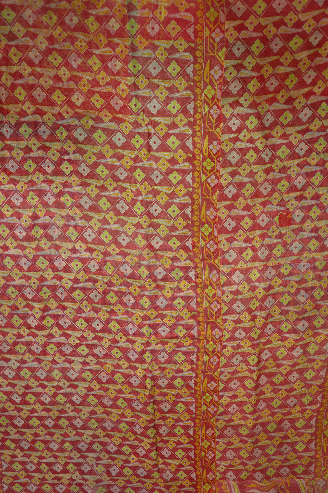 Kantha vintage throw approx 140x210 cm, cotton