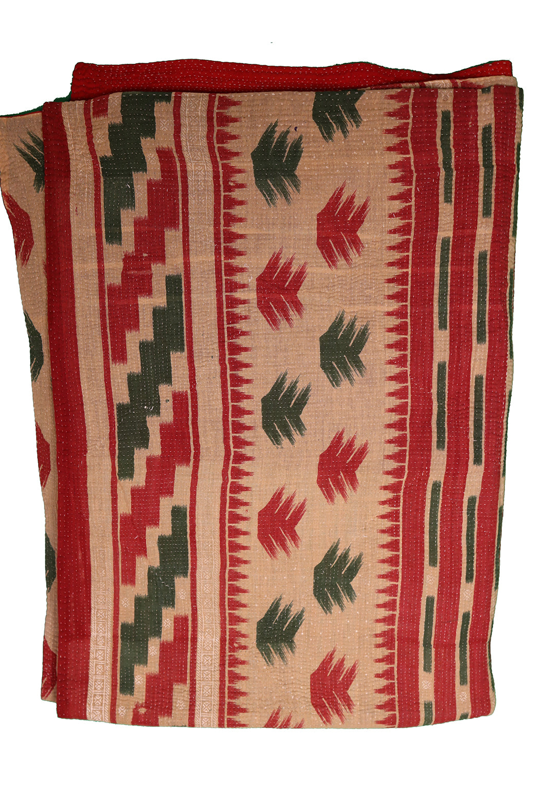 Kantha vintage throw approx 140x210 cm, cotton