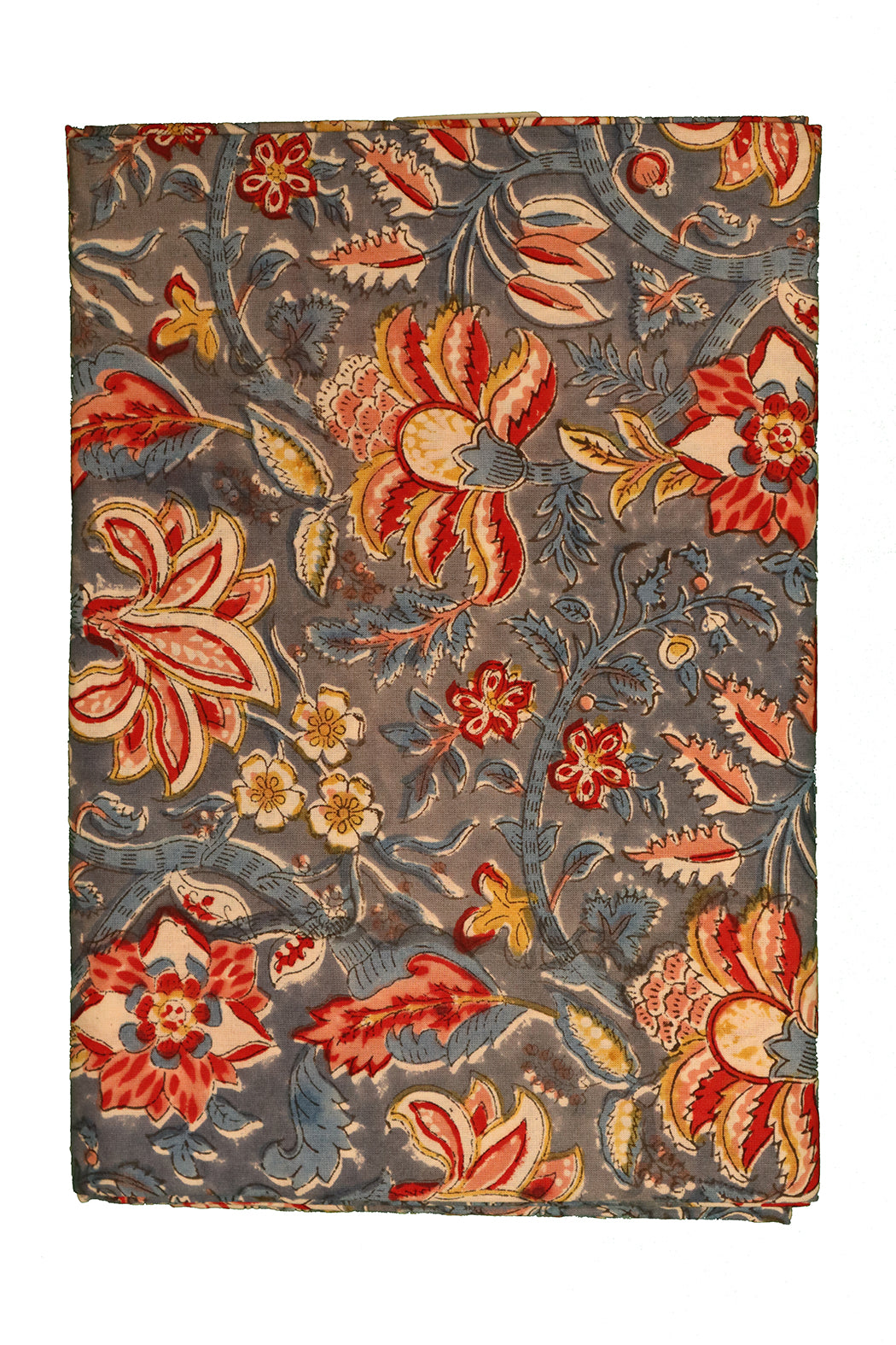 Blokprint Dug – Håndtrykt Bomuld | 150x220 cm | MASALA