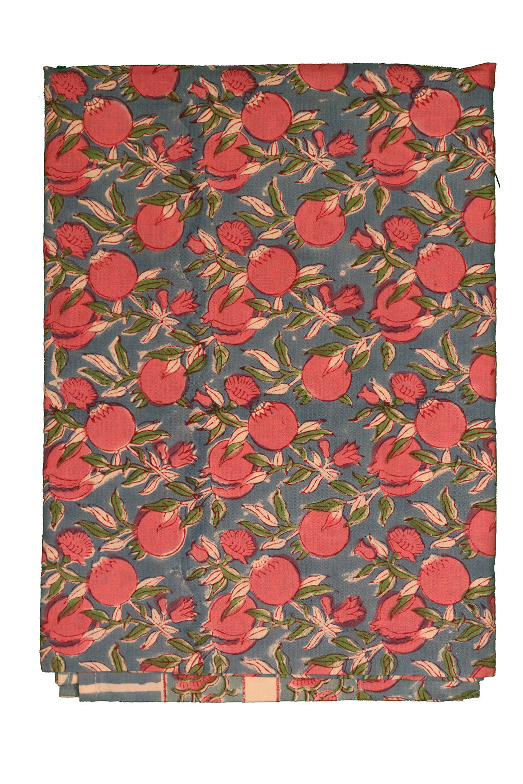 Blokprint Dug – Håndtrykt Bomuld | 150x220 cm | MASALA