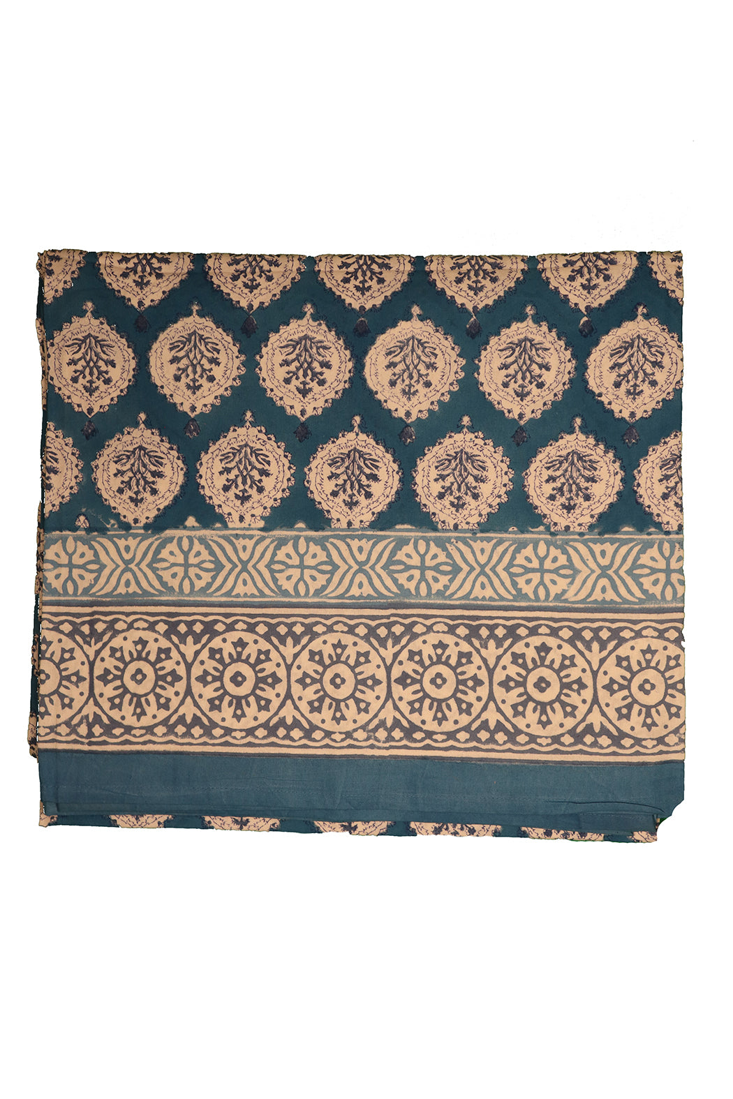 Block print tablecloth 150*150 cm cotton