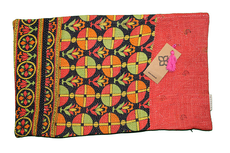 Sari vintage kantha pude 30*50 cm