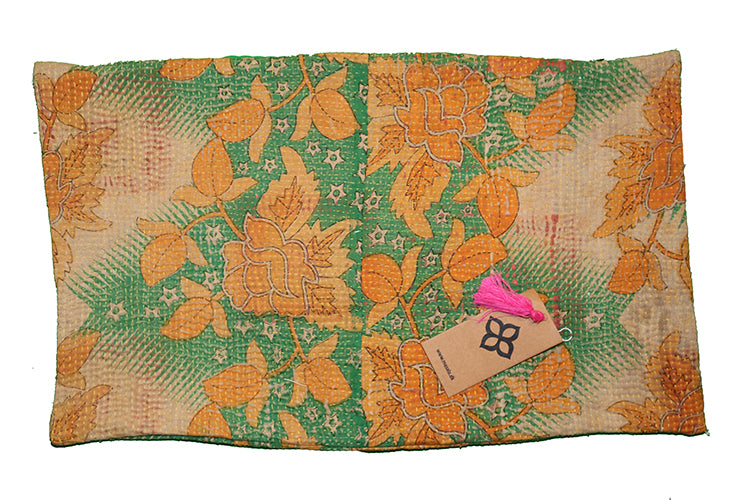 Sari vintage kantha pude 30*50 cm