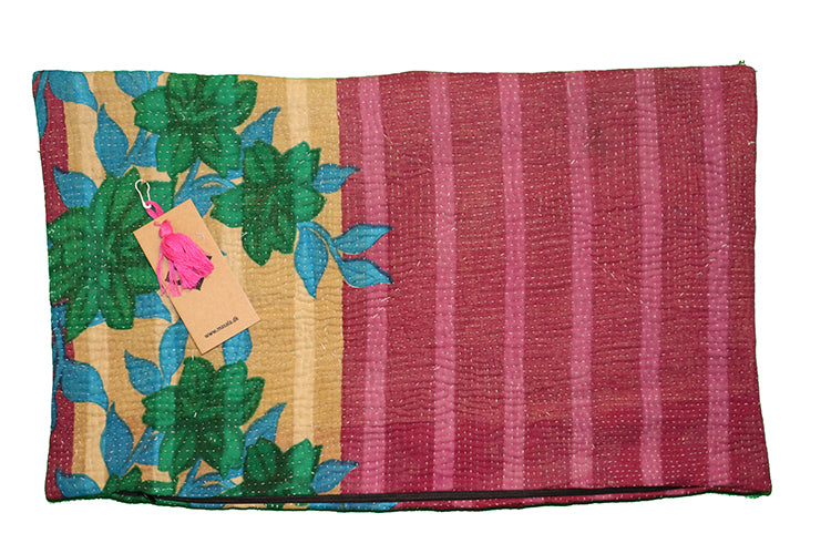 Sari vintage kantha pude 30*50 cm