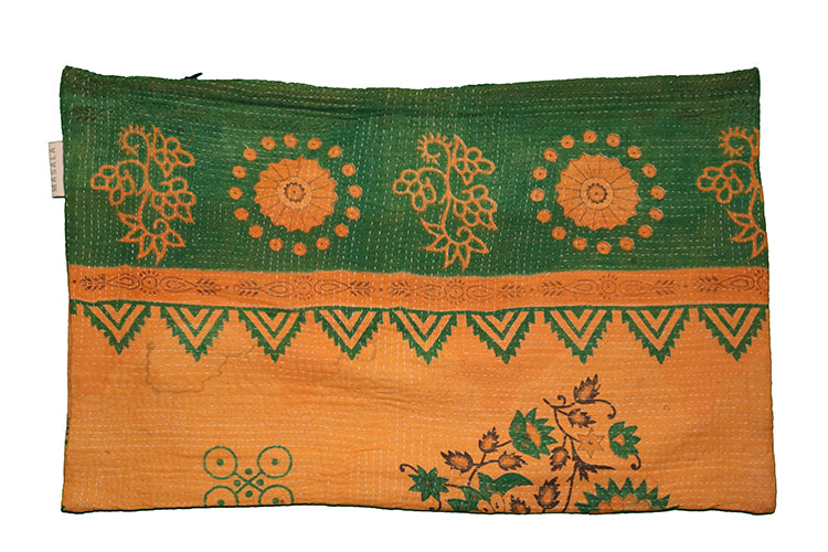 Sari vintage kantha pude 30*50 cm