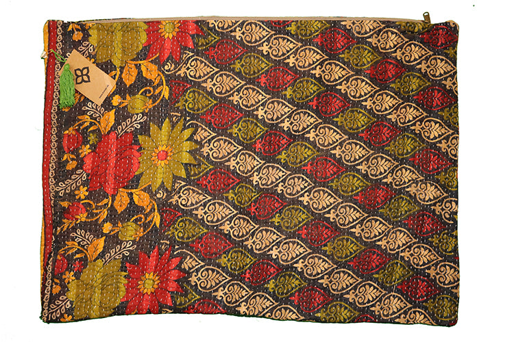 Sari vintage kantha pude 50*70 cm