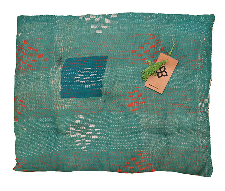 Kantha vintage hynde 45*55 cm bomuld