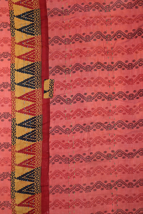 Vintage sari quilt, cotton 140x200 cm