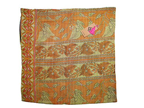 Sari Vintage Kantha Kissen 60*60 cm