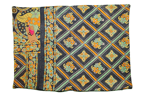 Sari vintage kantha pude 50*70 cm