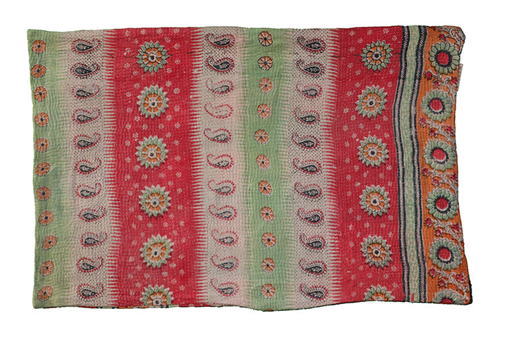 Sari vintage kantha pude 40*60 cm