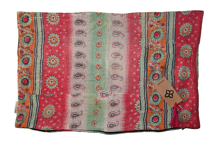 Sari vintage kantha pude 40*60 cm