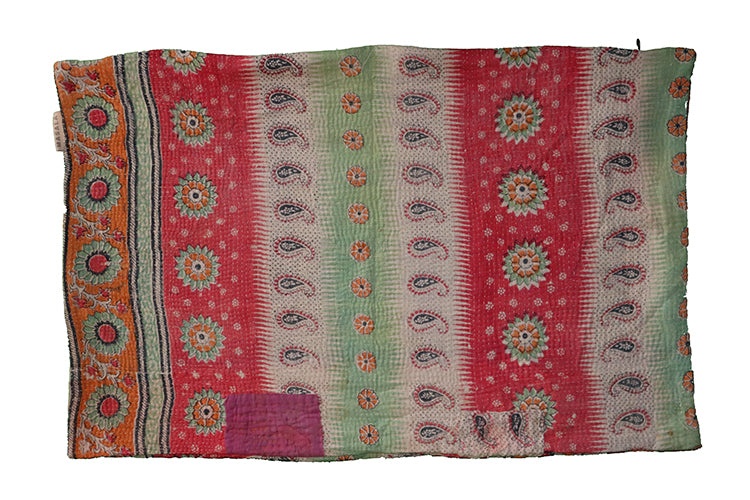 Sari vintage kantha pude 40*60 cm