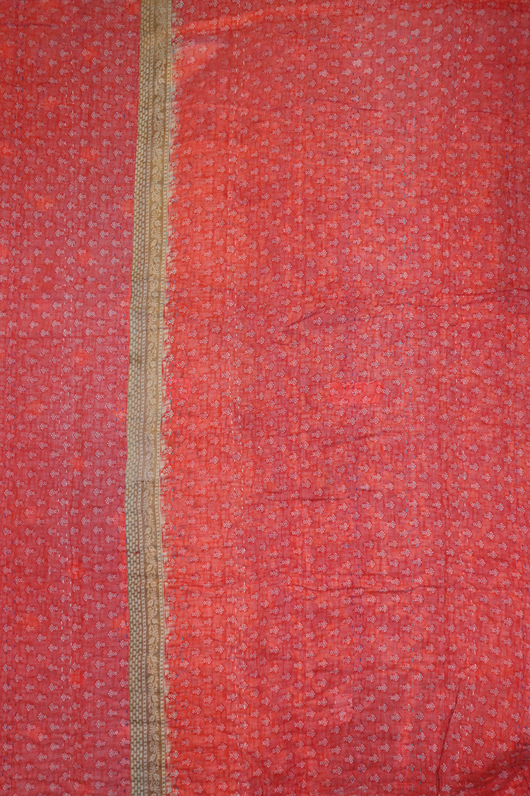 Vintage-Sari-Decke, Baumwolle, 140 x 200 cm