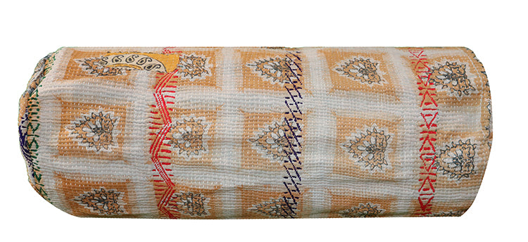 Sari vintage kantha pude 20*50 cm pølle